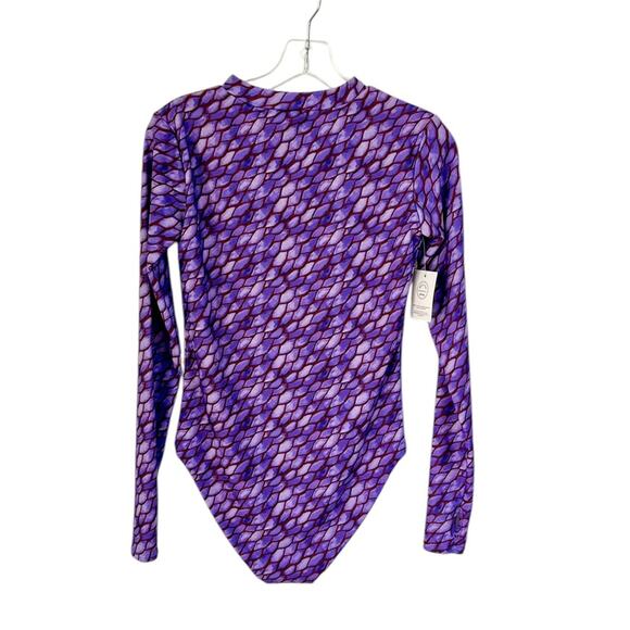 NWOT Mott 50 Lucia Second Skin Purple Swimsuit – Sz S - Picture 6 of 10